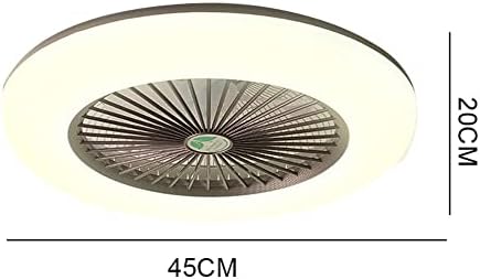 Цена по Цена на производителя Лекота Акрилна Полилей С Вентилатор Трицветна LED Лампа, Вентилатор на Тавана
