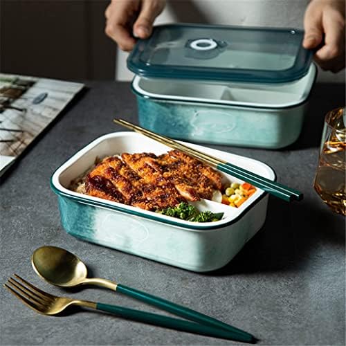 Обяд-бокс Бенто е Обяд кутии Контейнери за съхранение на храна с капаци Преносими Външни Изолирани Обяд-Апарати