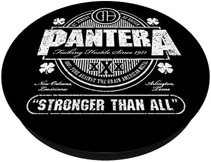 Pantera Официален по-Силна от Всички бирени подложки PopSockets PopGrip: Замяна дръжка за телефони и таблети