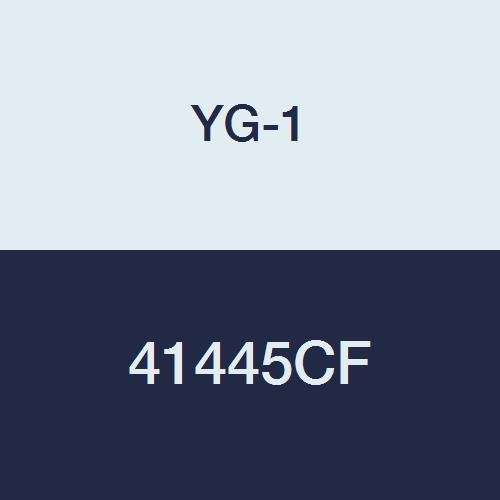 Топка бележка fresa YG-1 41445CF HSSCo8, 2 Канала, Нормална дължина, TiAlN покритие-Futura, Дължина 5 см, 1-1/4