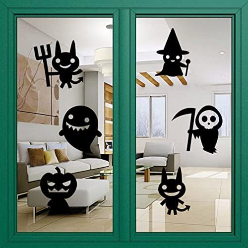 Стикери за Стена от Серия Хелоуин Little GUI за Всекидневна, Декориране на Спалня, Етикети за Детска Стая за