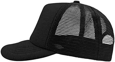 JVAN бейзболна шапка Мъжка Риболовна Черна бейзболна шапка S за Мъже, Шапки за шофьори на камиони, Шапки За