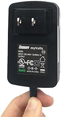 Захранващ Адаптер MyVolts 12V Съвместимо с/Замяна на Iomega Home Media Network Външен Твърд диск с капацитет
