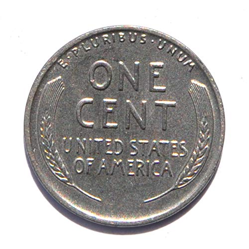 1943 D Монета на САЩ Линкълн Steel Cent в Купюри от 1 цент Много Добри детайли