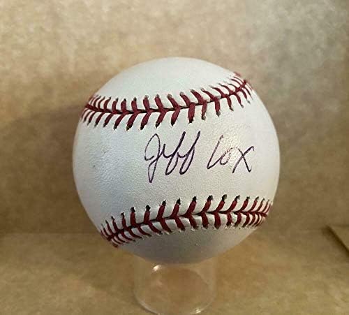 Излагането на Джеф Кокс / пирати / Уайт Сокс С автограф от M. l. Baseball W / Coa - Бейзболни топки с автографи
