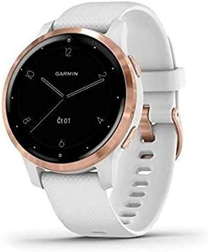 Garmin Vívoactive 4S - Умен часовник с Бял цвят, Бял