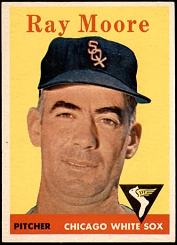 1958 Topps 249 Рей Мур Чикаго Уайт Сокс (бейзболна картичка) EX/MT White Sox