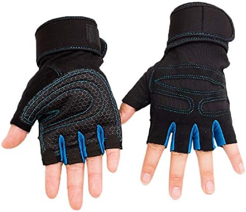 Ръкавици за тежка атлетика KUYOMENS с обертыванием китките, Които подкрепят Спортни ръкавици за мъже/жени, ръкавици