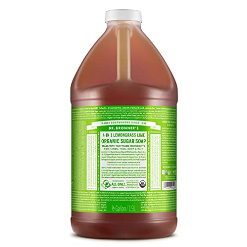Чисто кастильское масло на Д-р. Bronner's Dr. Bronner с конопляной мента, произведено от сертифицирани органични масла - 25 грама, 1 брой