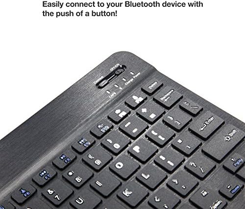 Клавиатурата на BoxWave, съвместима с Fire 10 Kids Edition (9th Генерал 2019) (Клавиатура от BoxWave) - Bluetooth