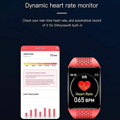 GPPZM Смарт Часовници Мъжки Умен Часовник за измерване на Кръвното Налягане на Android-Гривни Фитнес Гривна