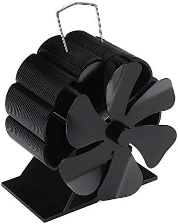 XFADR SRLIWHITE Черно Камина Вентилатор за печки с топлинна захранването 5,6 Дърво Горелка Екологично Чист,