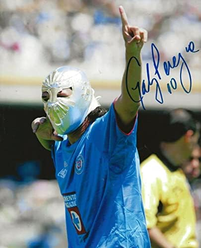 Габриел Перейра подписа снимка Cruz Azul Soccer 8x10 с автограф на 3 - Футболни снимки с автографи