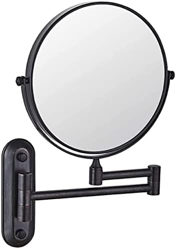 Стенно огледало DELETO, 3/5-кратно увеличение на + Нормално огледало за бръснене в Банята, Двустранно Увеличително