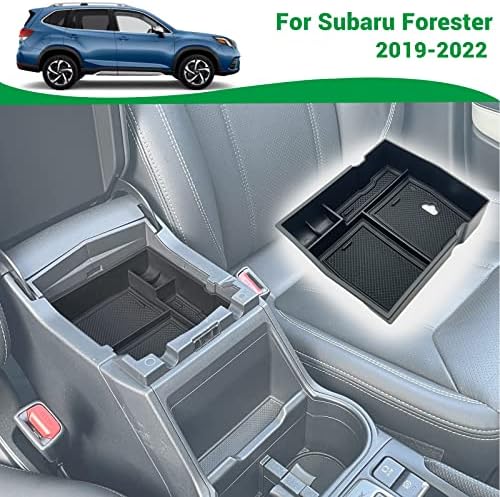 Пластмасова Тава-Органайзер за Централната конзола Subaru Forester 2019 2020 2021 2022 2023, Кутия За Съхранение на Оръжие, Държач за Поставяне