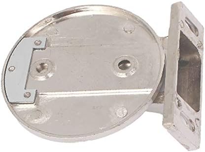 Метален магнитен Фиксатор врата на домашния офис, X-DREE Сребристи тонове с винтове (Метална дръжка на вратата
