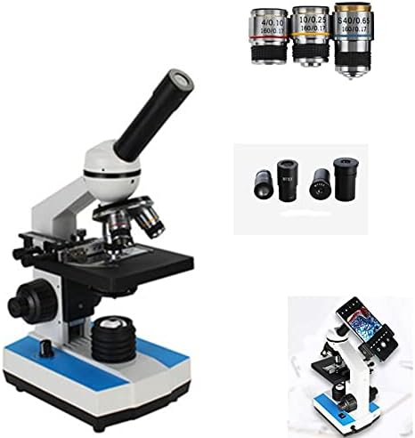 L-ROM 1000X Оптичен Микроскоп с Висока Мощност HD Микроскоп С Меден Обектив Широкоъгълен Обектив Биологични