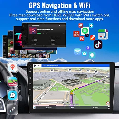UNITOPSCI Android 10,0 Кола Стерео Радио за Ford Focus 2012 2013 2014 2015 2017 2018 GPS Навигация 2G +