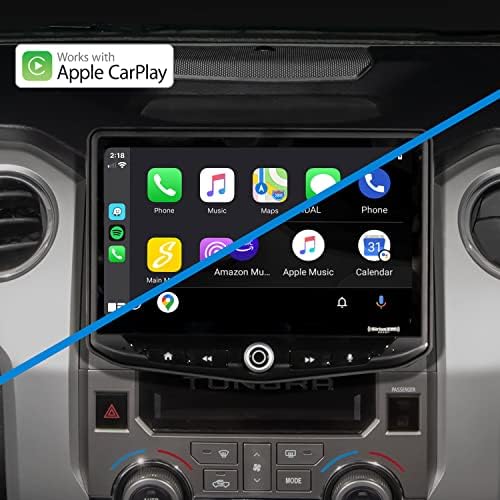 Комплект радио STINGER Toyota Tundra 2014-2021 HEIGH10 10, Apple CarPlay, Android Auto, GPS Навигация, Bluetooth, dual USB, комплект за арматурното табло, за да инсталирате Plug & Play, запазва заводските настрой?