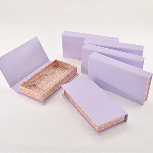 5-100 бр Кутия за опаковане на миглите 25 мм Кутия за мигли Калъф За фалшиви мигли Опаковка Кутии за мигли на